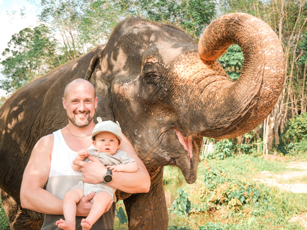 family activities at Ao Nang Elephant Sanctuary
